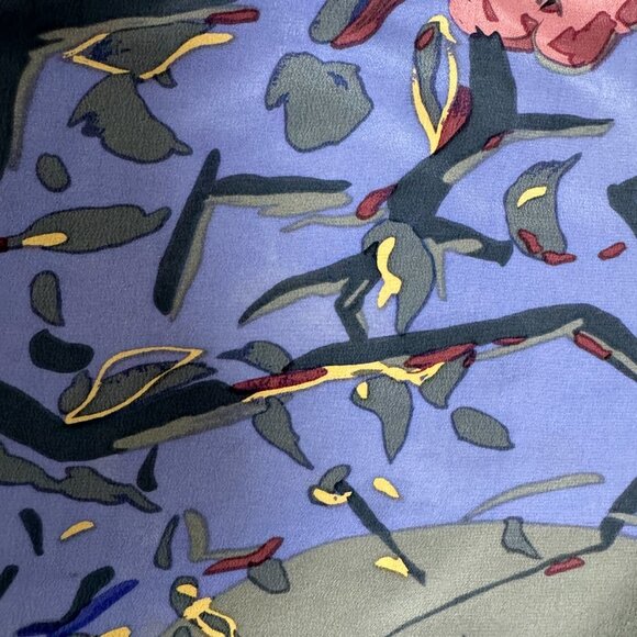 Nadia Roden Larde Silk Scarf - Picture 10 of 14